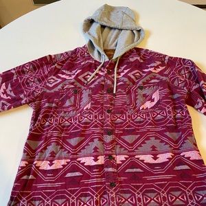 Button-down Southwestern Flannel